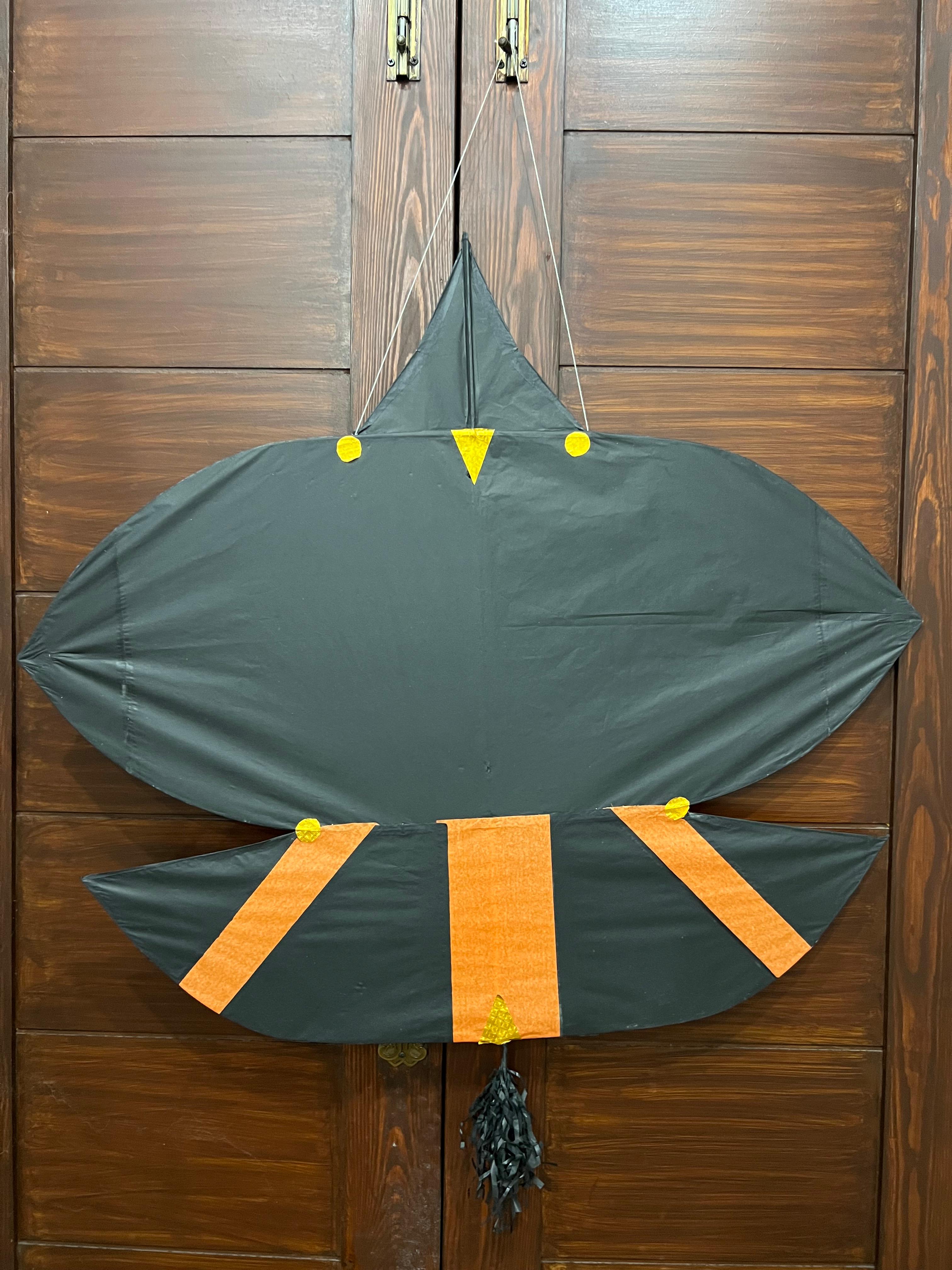 black orange patang