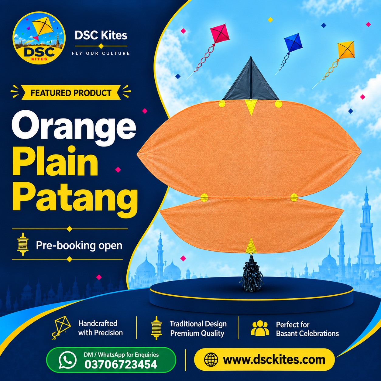 Orange Patang
